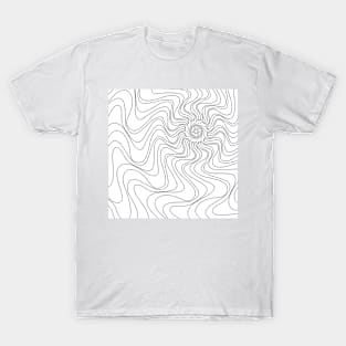 Doodle Sun Waves T-Shirt